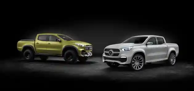 Foto - Mercedes-Benz X-Class Produksi Massal Bakal Berwujud Mirip Dengan Konsepnya