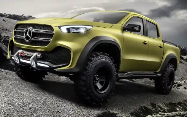 Foto - Mercedes-Benz X-Class Tampil Berani