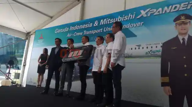 Foto - Ratusan Mitsubishi Xpander Resmi Dipakai Garuda Indonesia