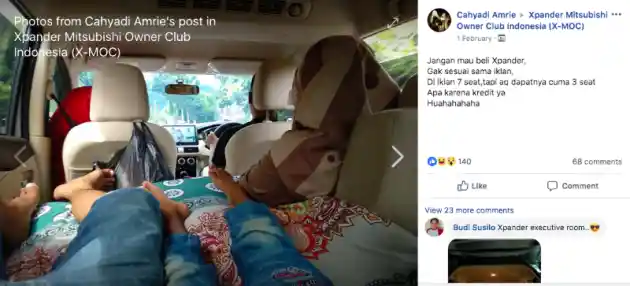 Foto - Duh, Ada Mitsubishi Xpander yang Pakai Kasur Lagi