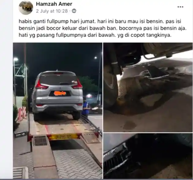 Foto - Xpander Ini Alami Bensin Bocor Usai Jalani Recall Fuel Pump, Ini Tanggapan Komunitas