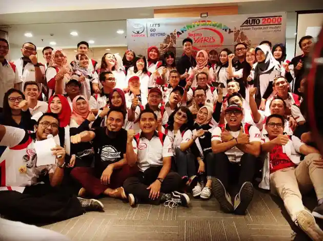 Foto - Toyota Yaris Club Indonesia Ulang Tahun ke-11, Semakin Eksis di Media Sosial