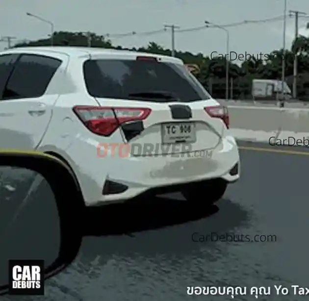 Foto - SPY SHOT: Toyota Yaris Generasi Terbaru Di Thailand