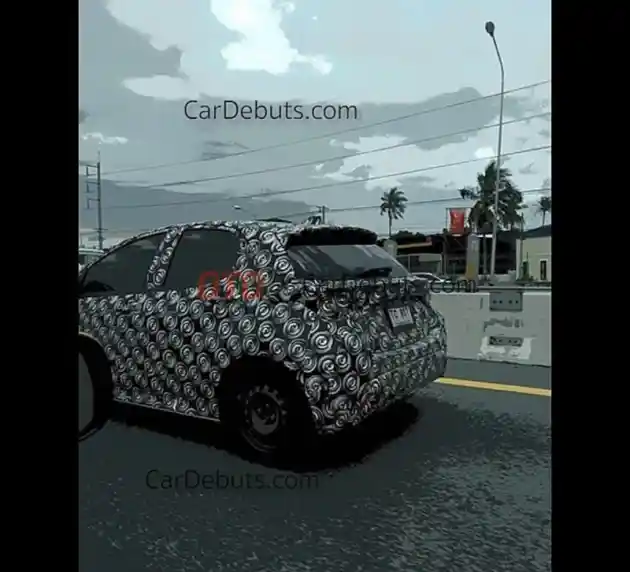 Foto - SPY SHOT: Toyota Yaris Generasi Terbaru Di Thailand