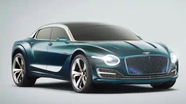Foto - Mobil Listrik Bentley Meluncur 2025, Bertenaga 1.400 HP
