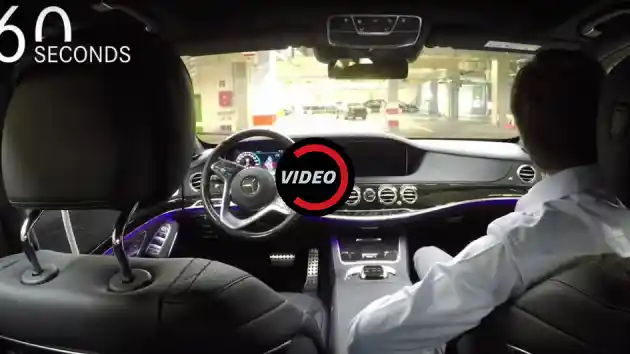 Foto - VIDEO: Teknologi Autonomous Mercedes-Benz S-Class Langsung Dipakai Begitu Keluar Pabrik