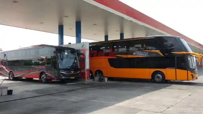Bus - Perjalanan Menggunakan Bus AKAP Semakin Diminati, Ini Buktinya