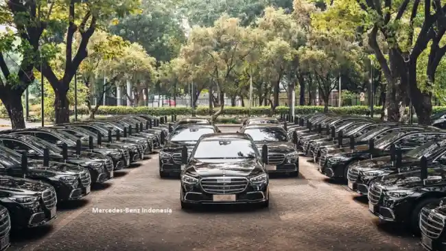 Berita - Dukung Pelantikan RI 1 Dan RI 2, Mercedes-Benz Indonesia Sediakan 60 Unit S 450 Untuk Undangan VVIP