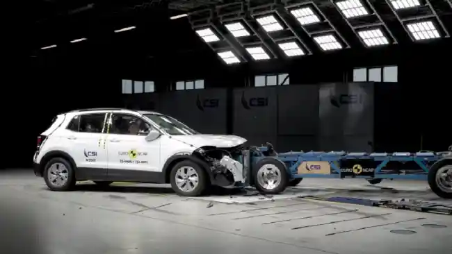 Crash Test - VIDEO: Crash Test VW T-Cross (Euro NCAP)