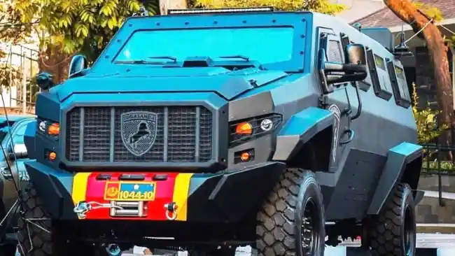 Pikap - TAD Turangga, Kendaraan Lapis Baja TNI-AU Berbasis Ford F-550