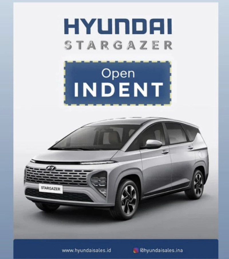 Anda dapat memesan Hyundai Stargazer, berikut adalah deskripsi dari Hyundai IndoHasia