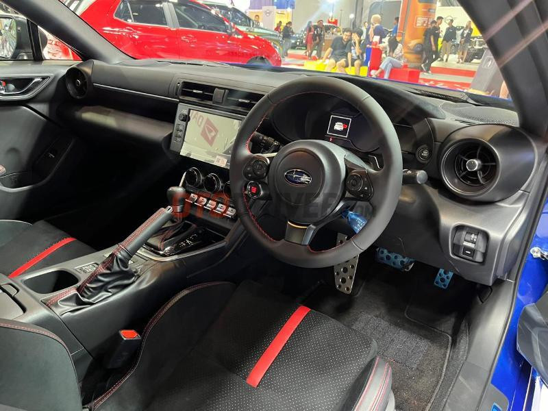Interior Subaru BRZ Improvement 2024